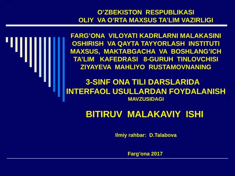 Ona Tili Darslari