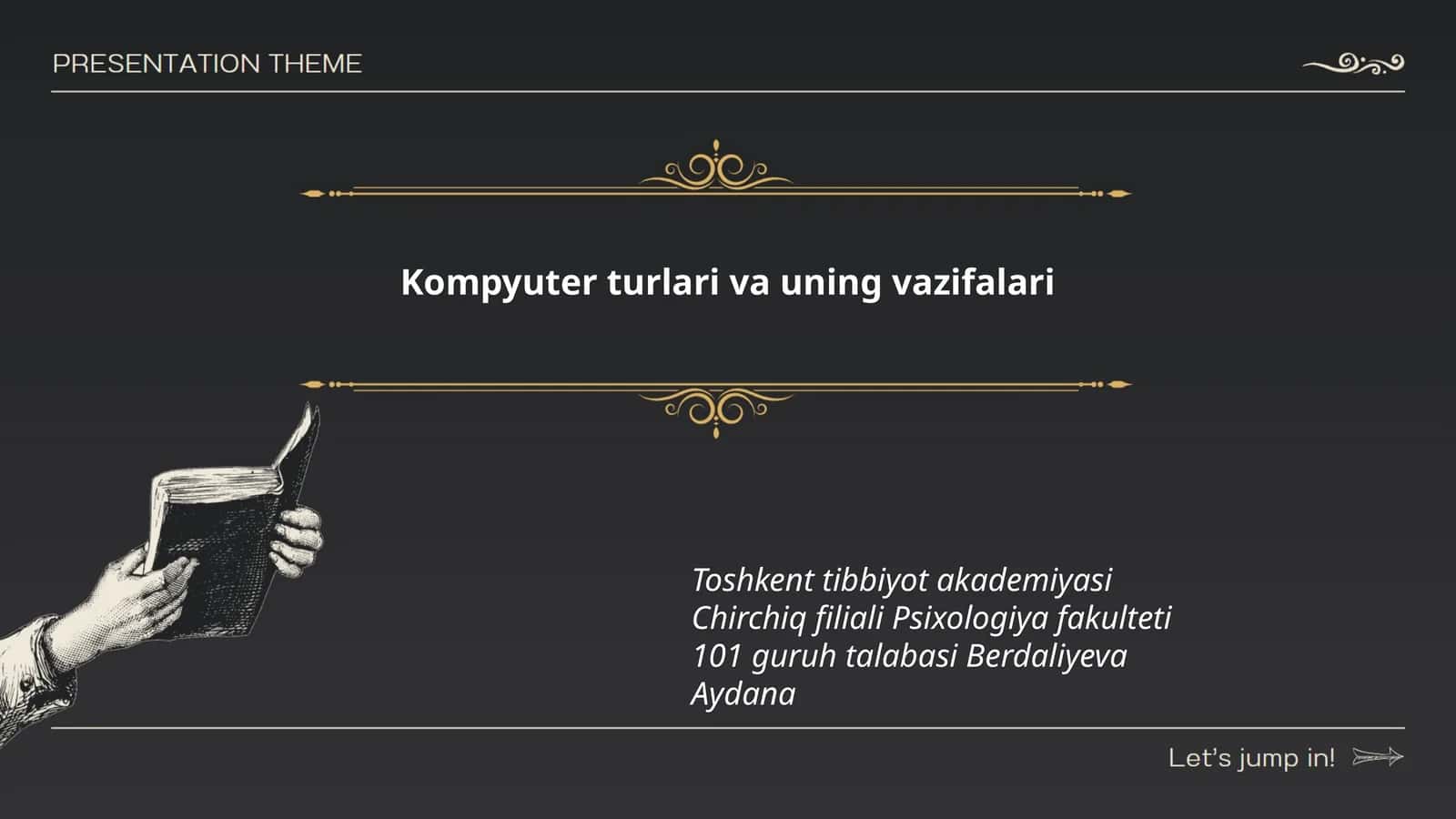 Kompyuter turlari va uning vazifalari