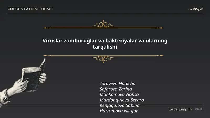Viruslar zamburuģlar va bakteriyalar va ularning tarqalishi