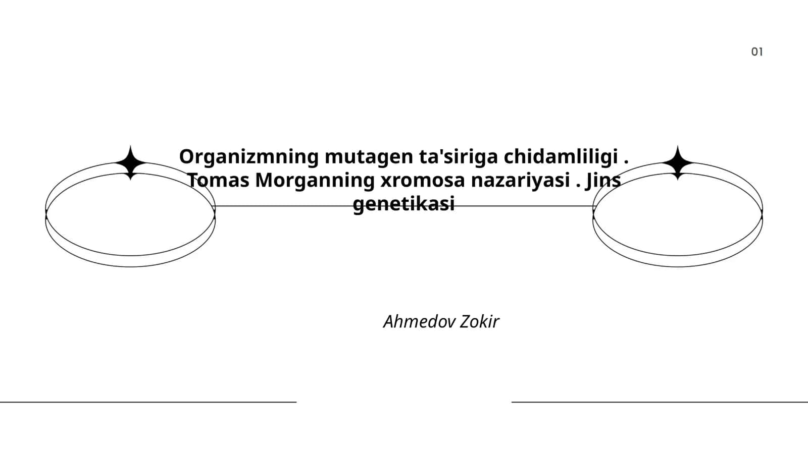 Organizmning mutagen ta'siriga chidamliligi