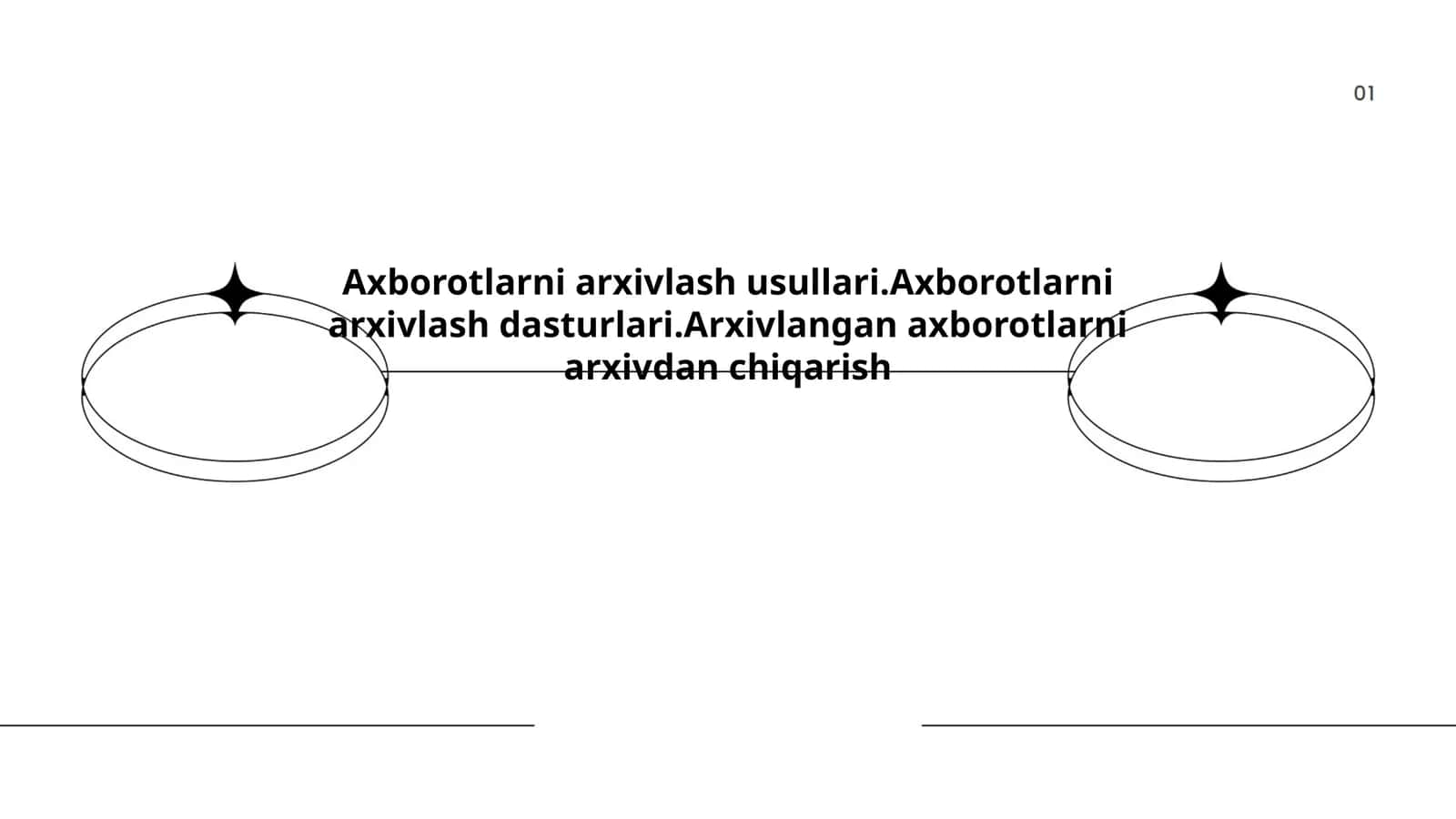Axborotlarni arxivlash usullari
