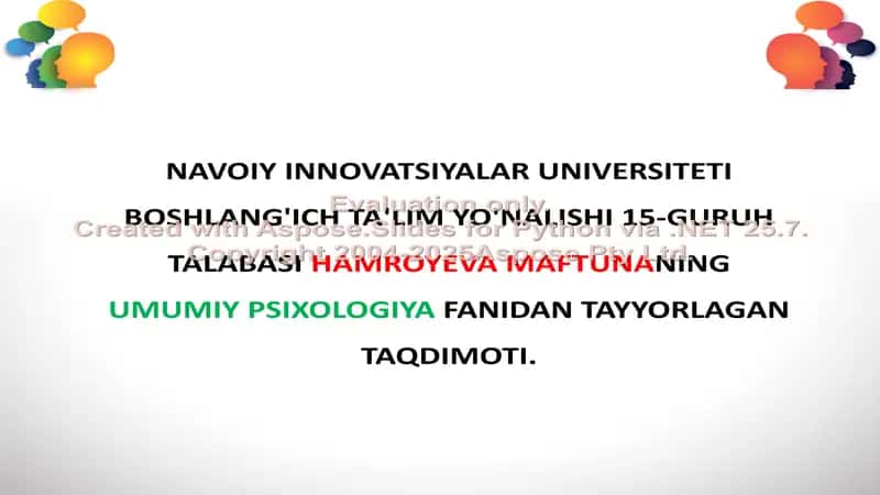 Maktabgacha yoshdagi bolalarda bilish jarayonlarini rivojlantirishda