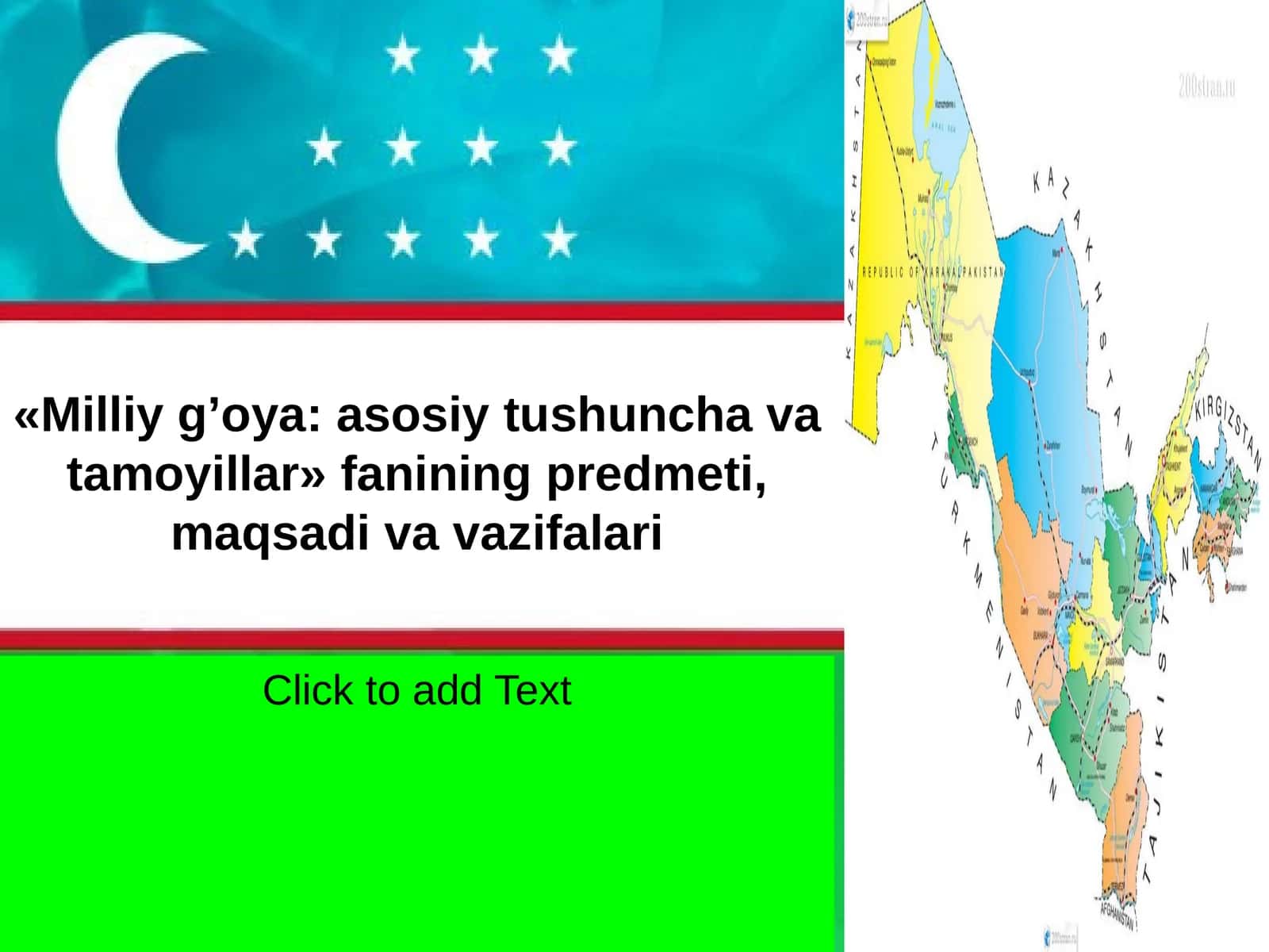 Milliy g’oya:asosiytushunchavatamoyillar