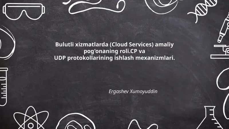 Bulutli xizmatlarda (Cloud Services) amaliy pog'onaning roli