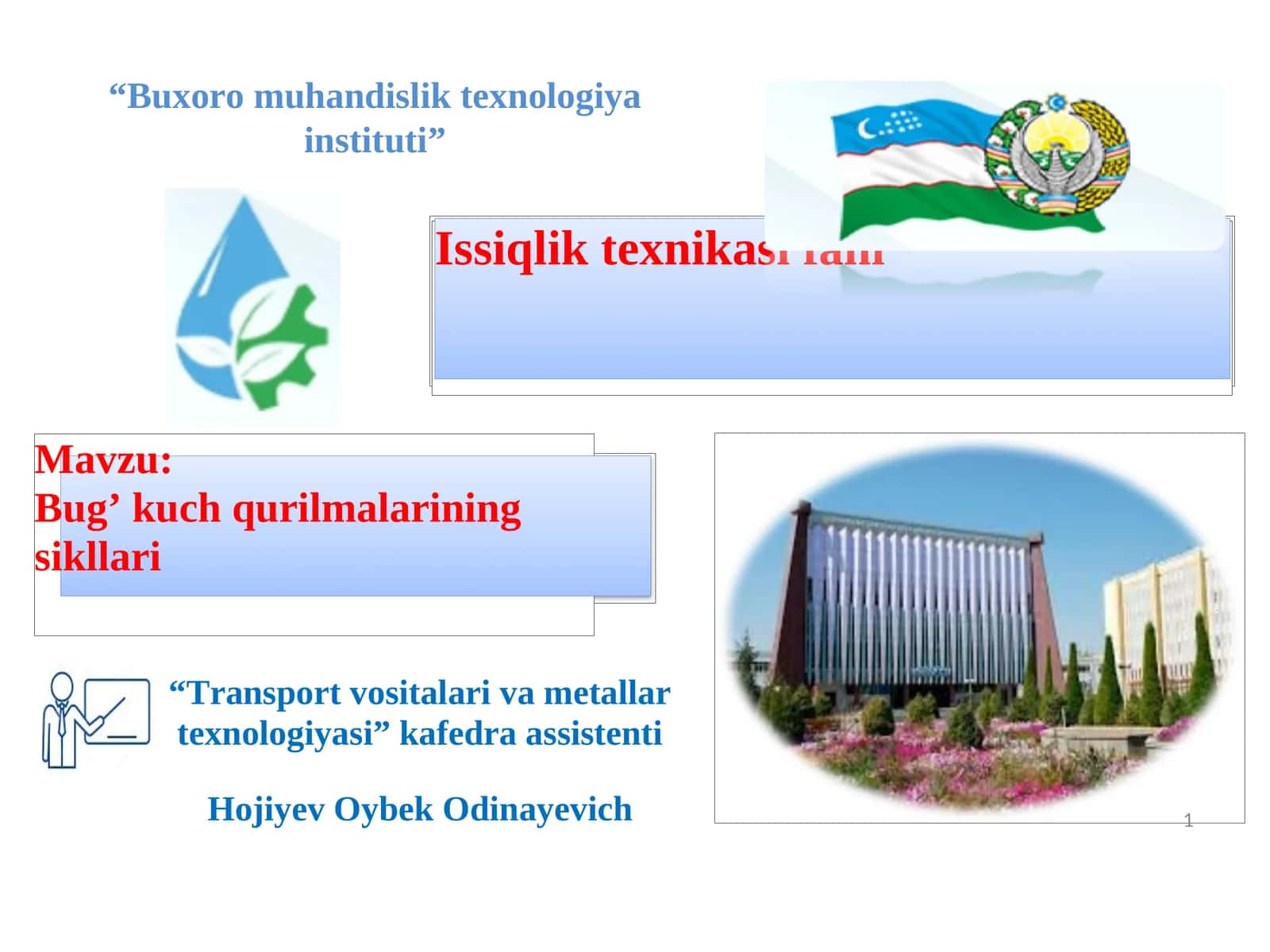 Bugʼ kuch qurilmalarining sikllari