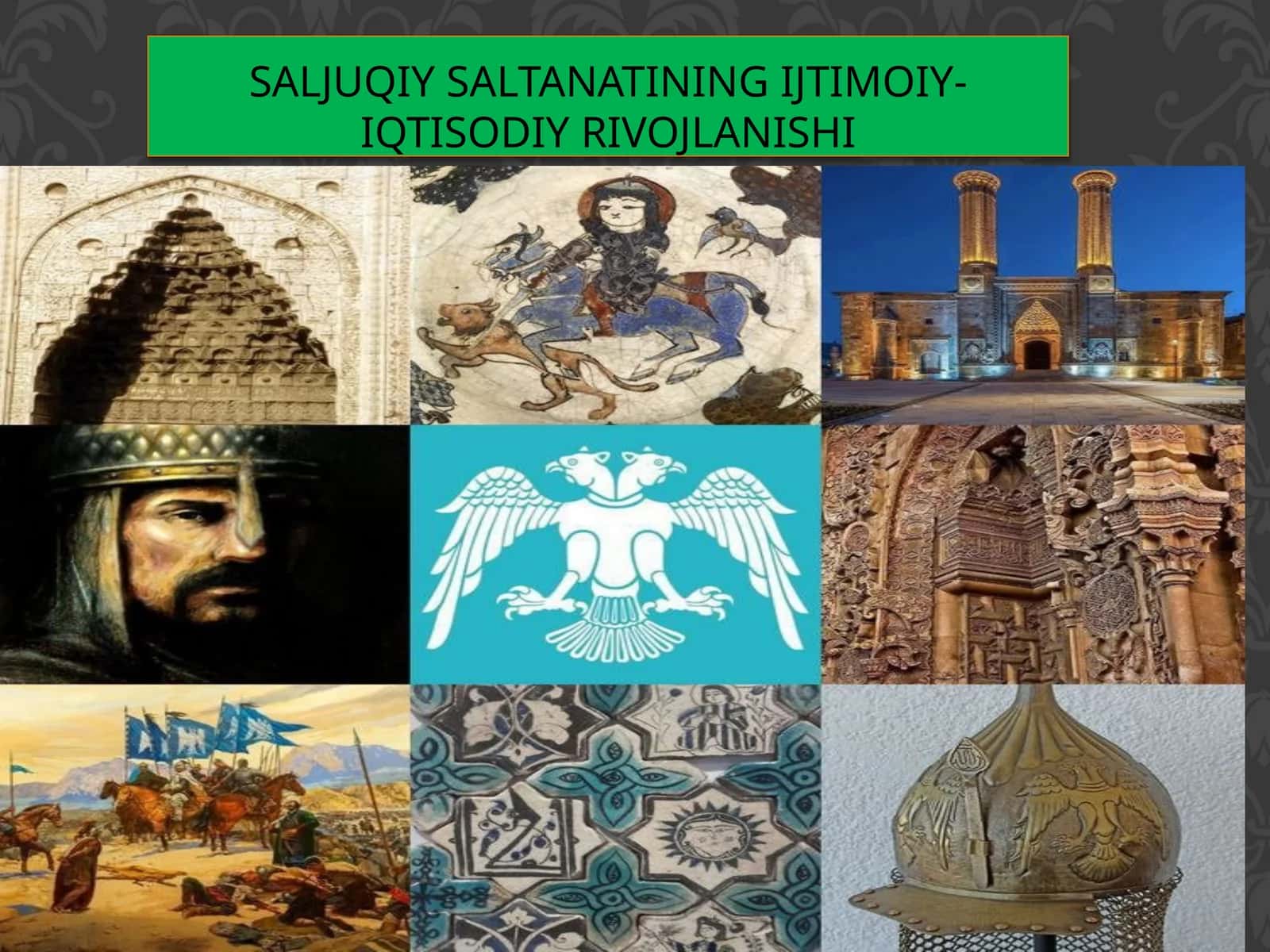Saljuqiy Saltanatining ijtimoiy-iqtisodiy rivojlanishi