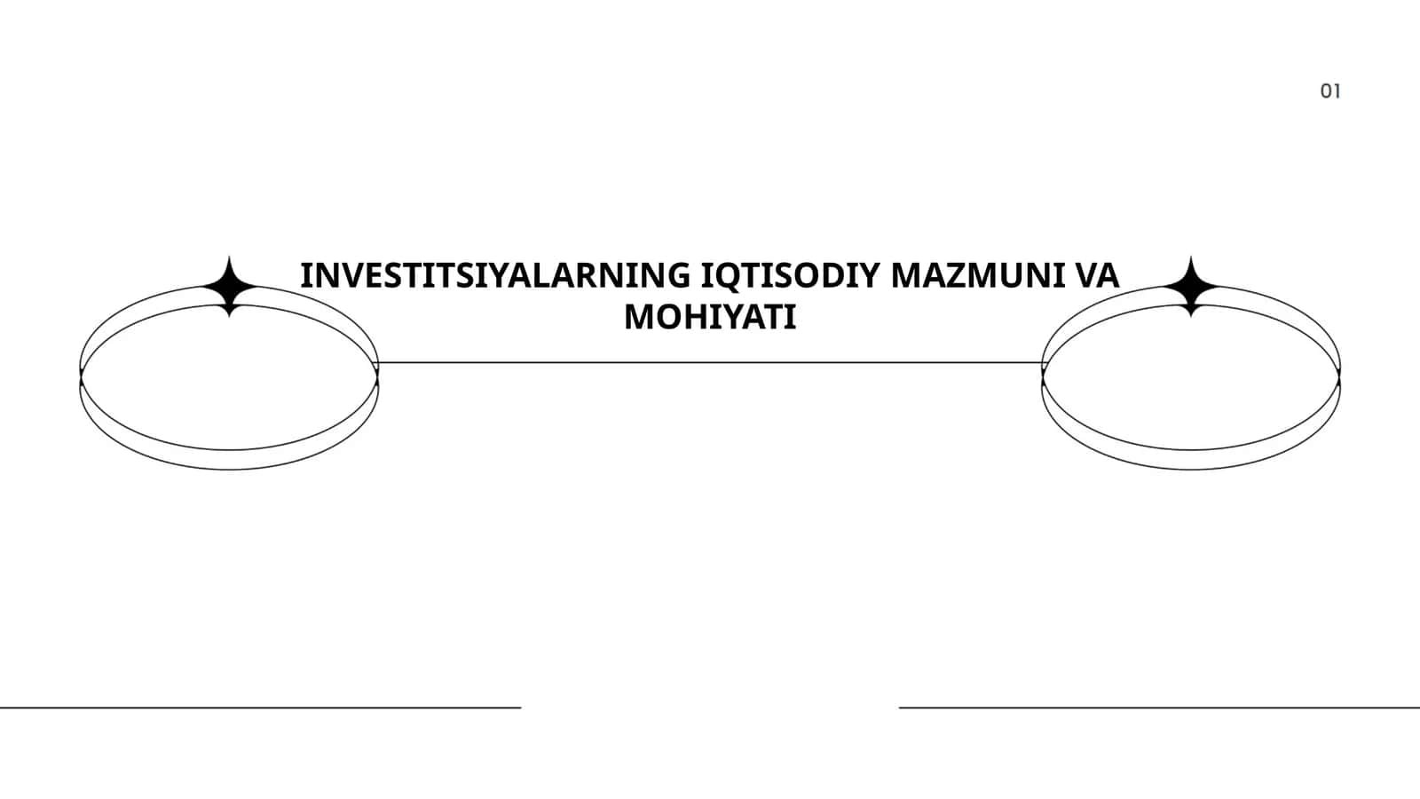 Investitsiyalarning iqtisodiy mazmuni va mohiyati
