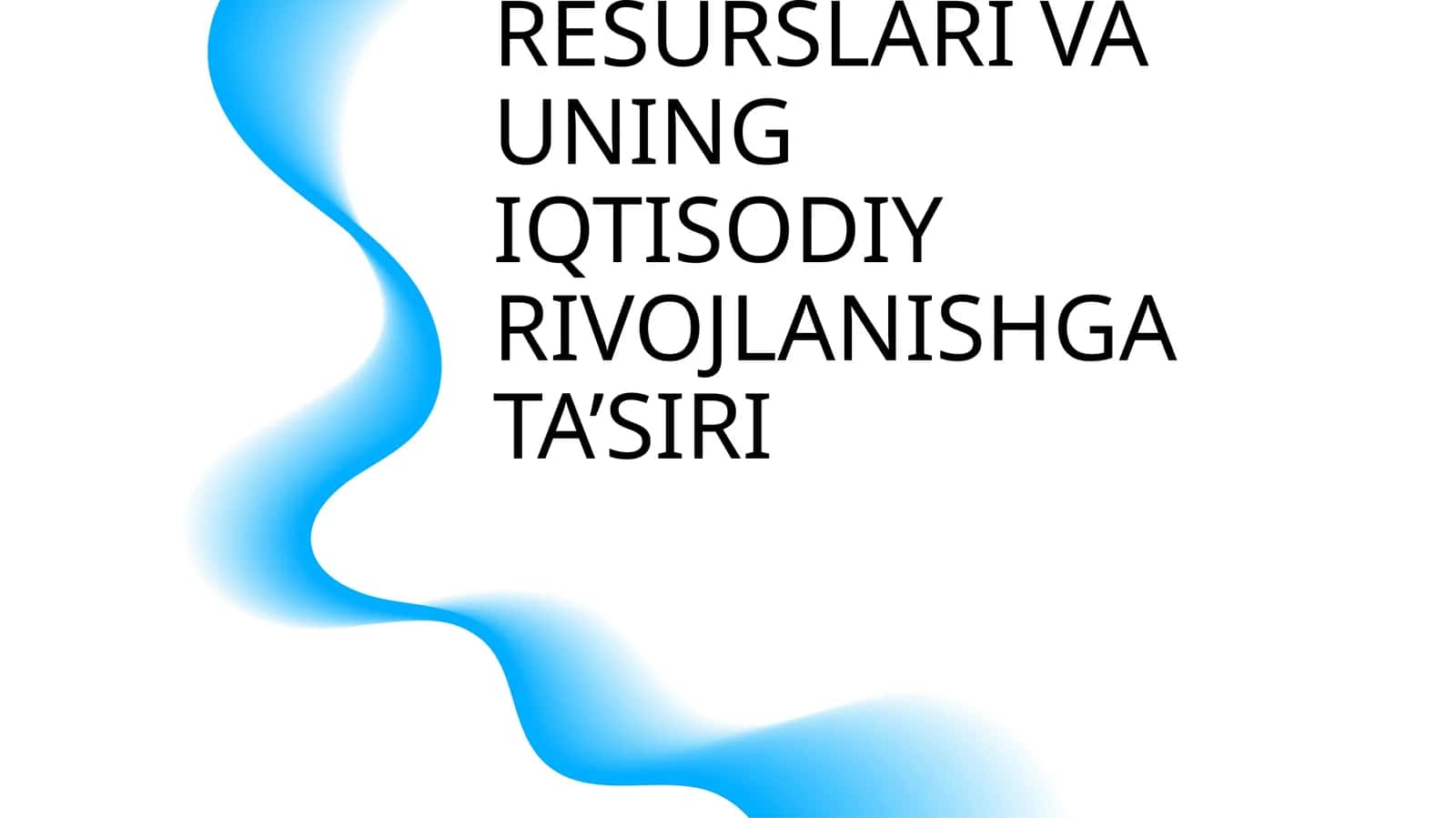 LOTIN AMERIKASINING TABIIY RESURSLARI VA UNING IQTISODIY RIVOJLANISHGA TA’SIRI