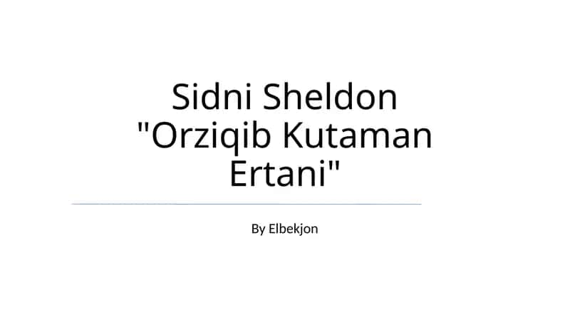 Orziqib Kutaman Ertani