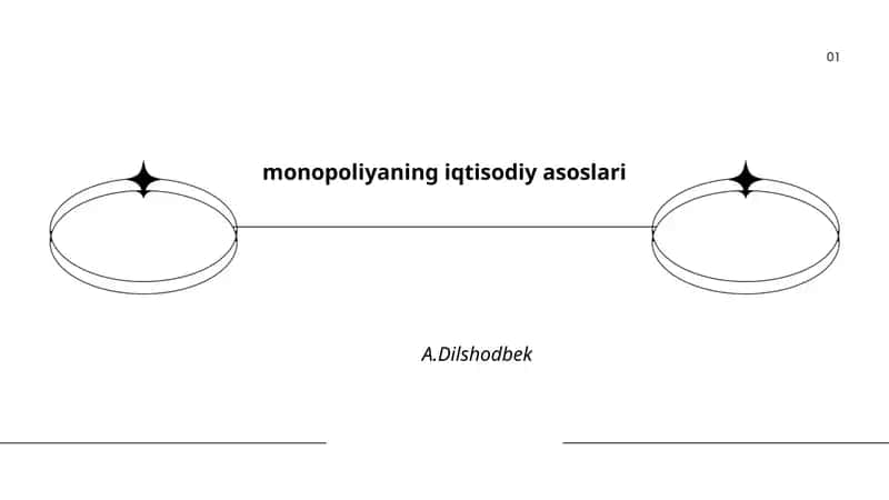 Monopoliyaning iqtisodiy asoslari