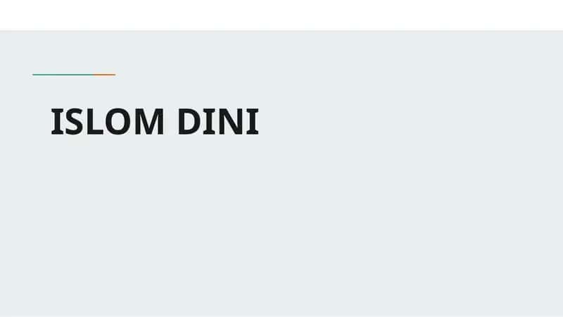 Islom Nuri