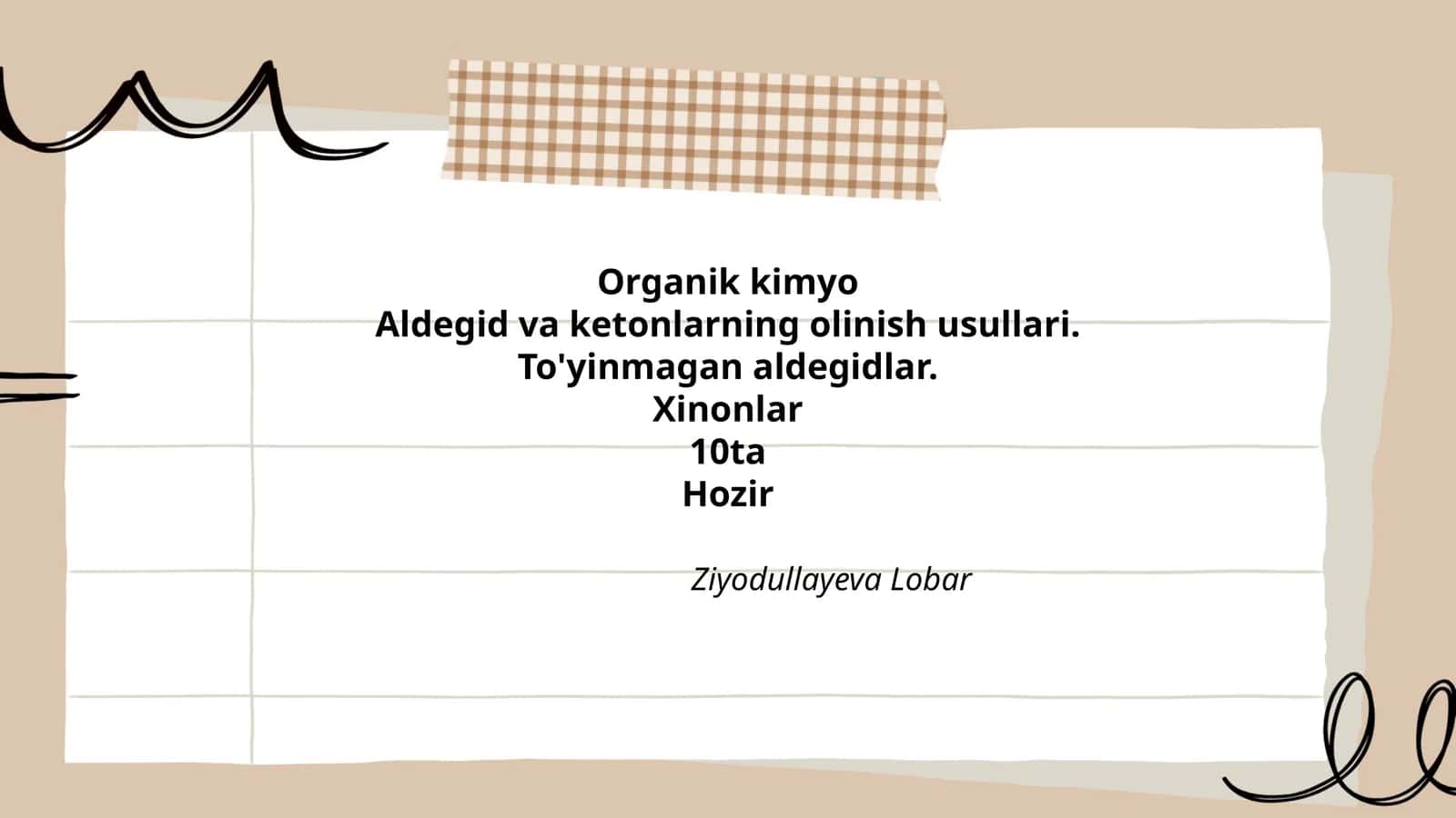 Aldegid va ketonlarning olinish usullari