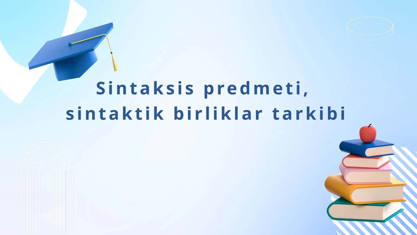 Sintaksispredmeti, sintaktikbirliklartarkibi