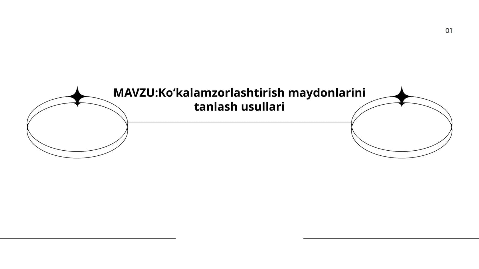 Koʻkalamzorlashtirish maydonlarini tanlash usullari
