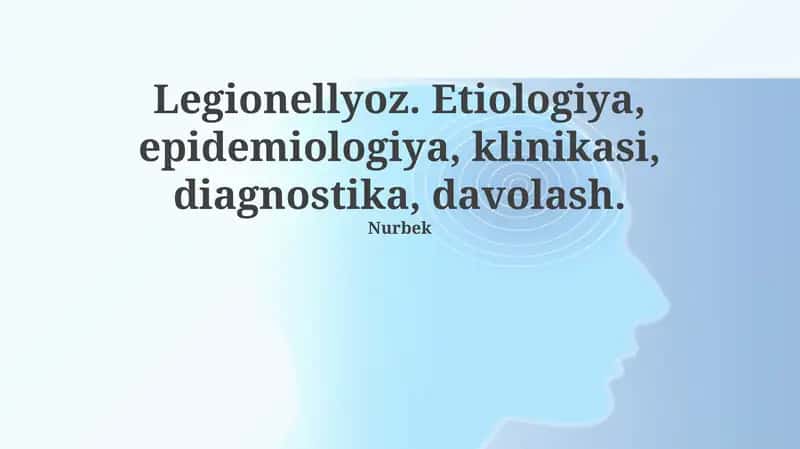Legionellyoz