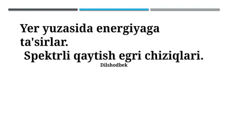 Ko'rinuvchi nurlanishning er yuzasidan qaytishini olchash orqali, masalan, Landsat 8 sun'iy yoldoshi orqali olingan ma'lumotlardan foydalanib, er yuzasining turli xil qoplamarini aniqlash mumkin
