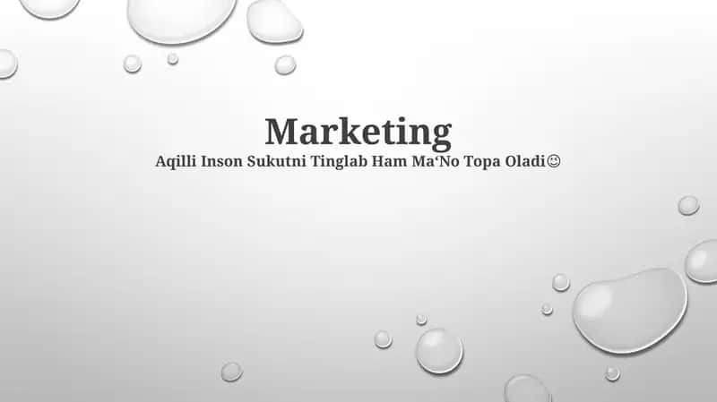 Marketing