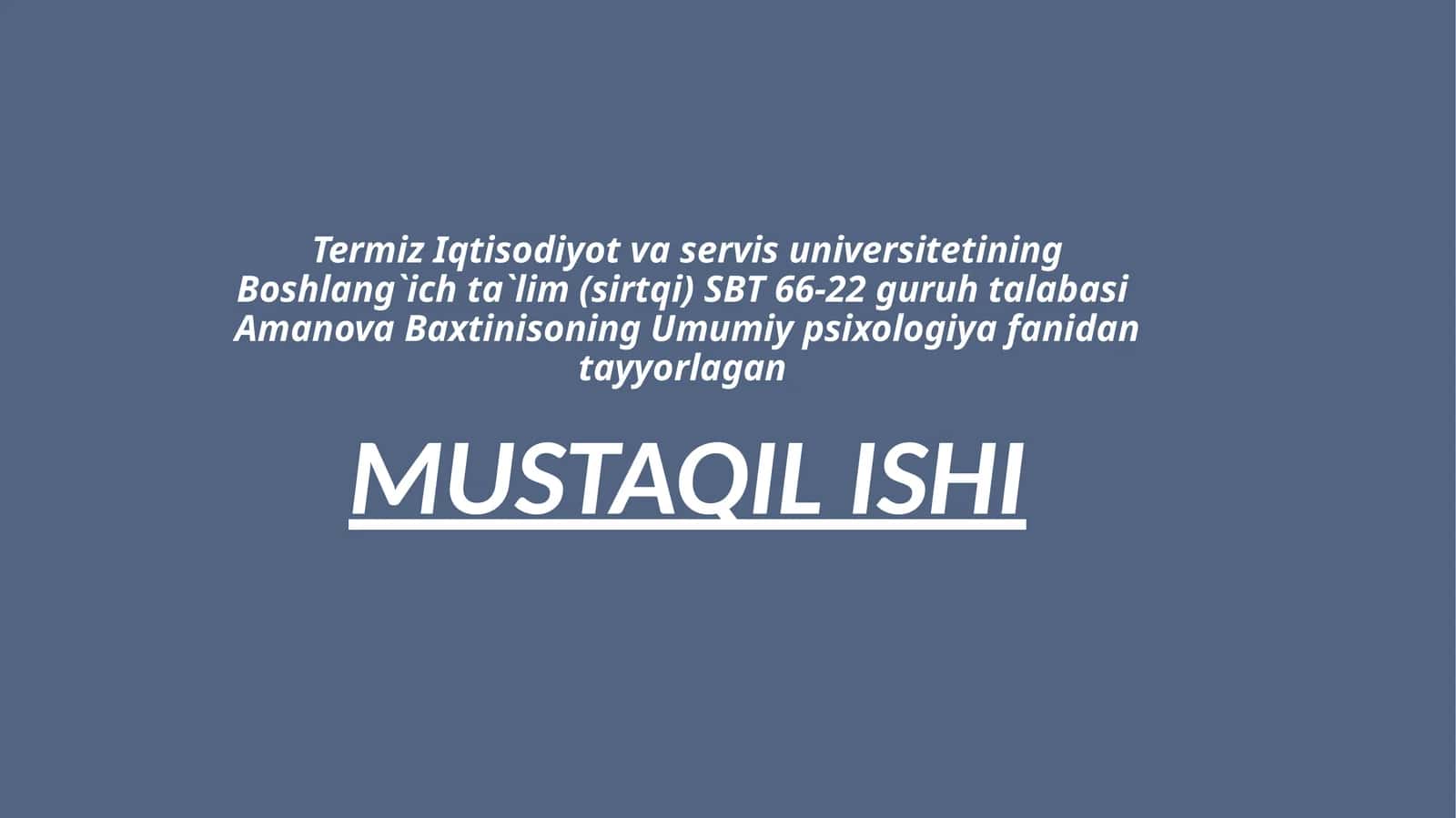 Emotsiyalarning shaxs shakllanishidagi o'rni