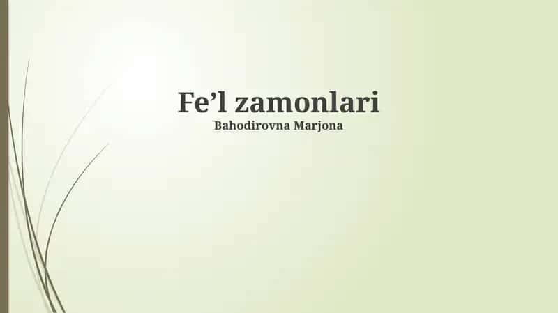Murakkab zamonlar