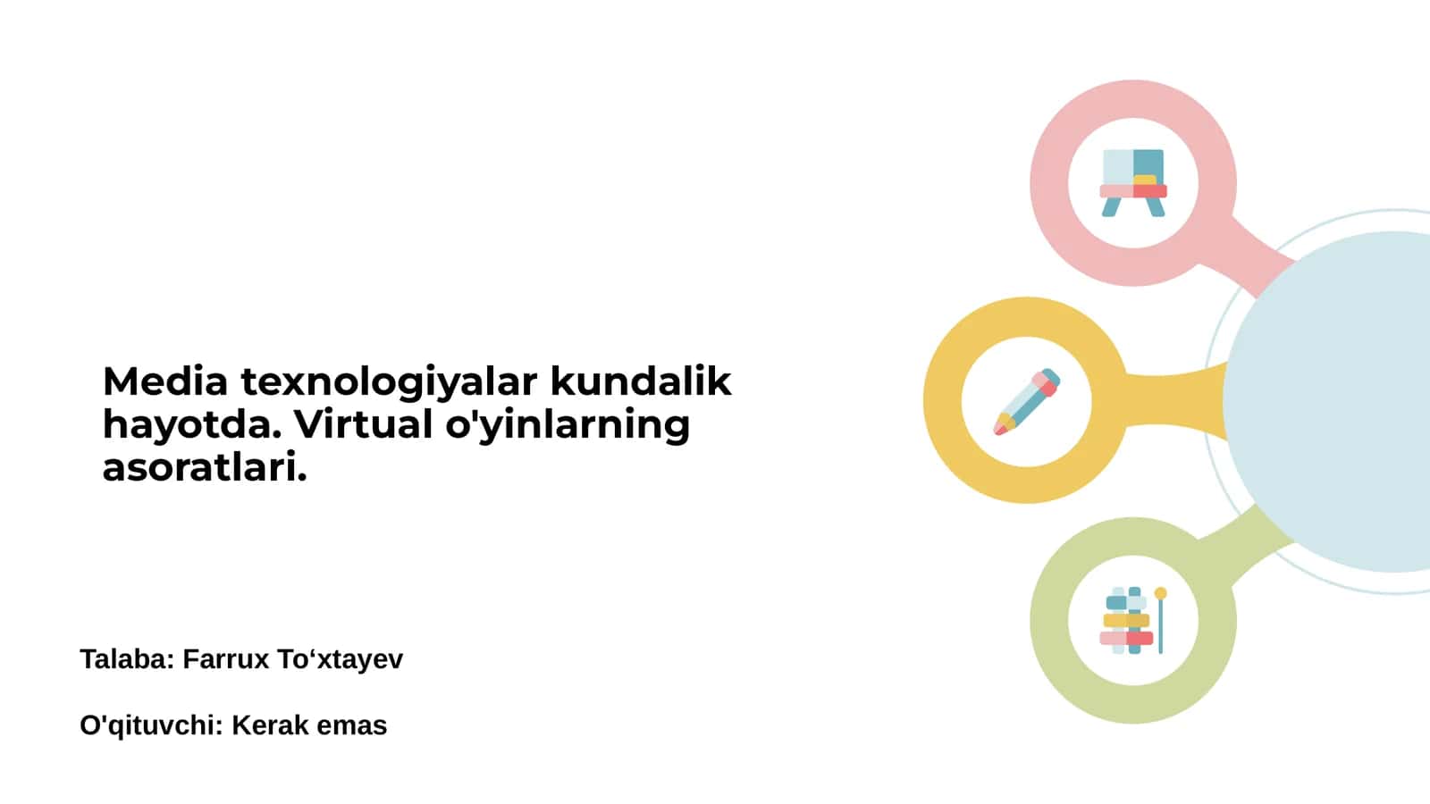 Media texnologiyalar va kundalik hayot