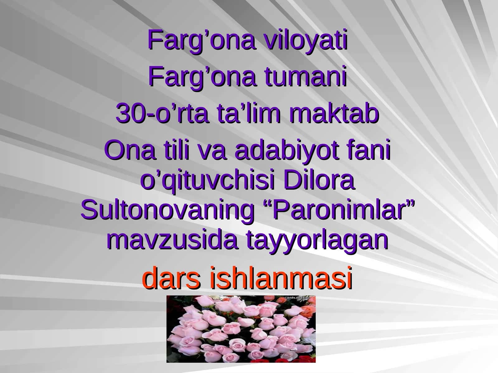 Paronimlar