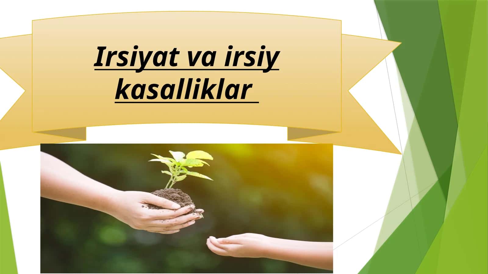 Irsiyat va irsiy kasalliklar
