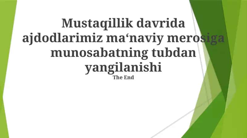 Mahalliy Liderlikning Roli