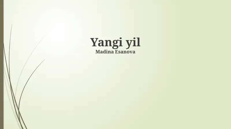 Yangi yil