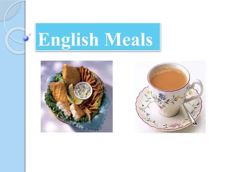 English Meals