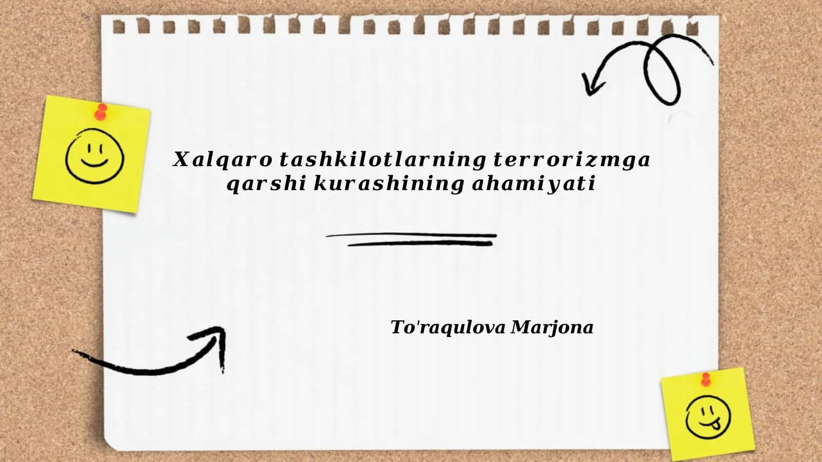 Xalqaro tashkilotlarning terrorizmga qarshi kurash mexanizmlari