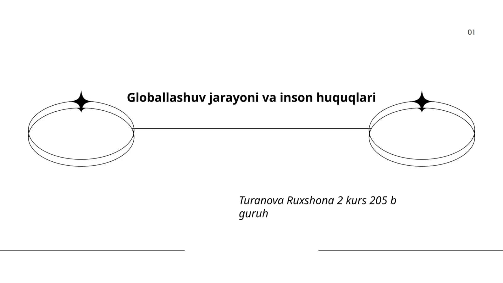 Globallashuv jarayoni va inson huquqlari