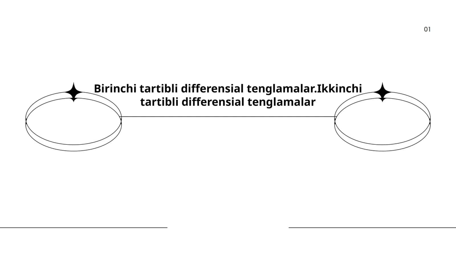 Birinchi tartibli differensial tenglamalar