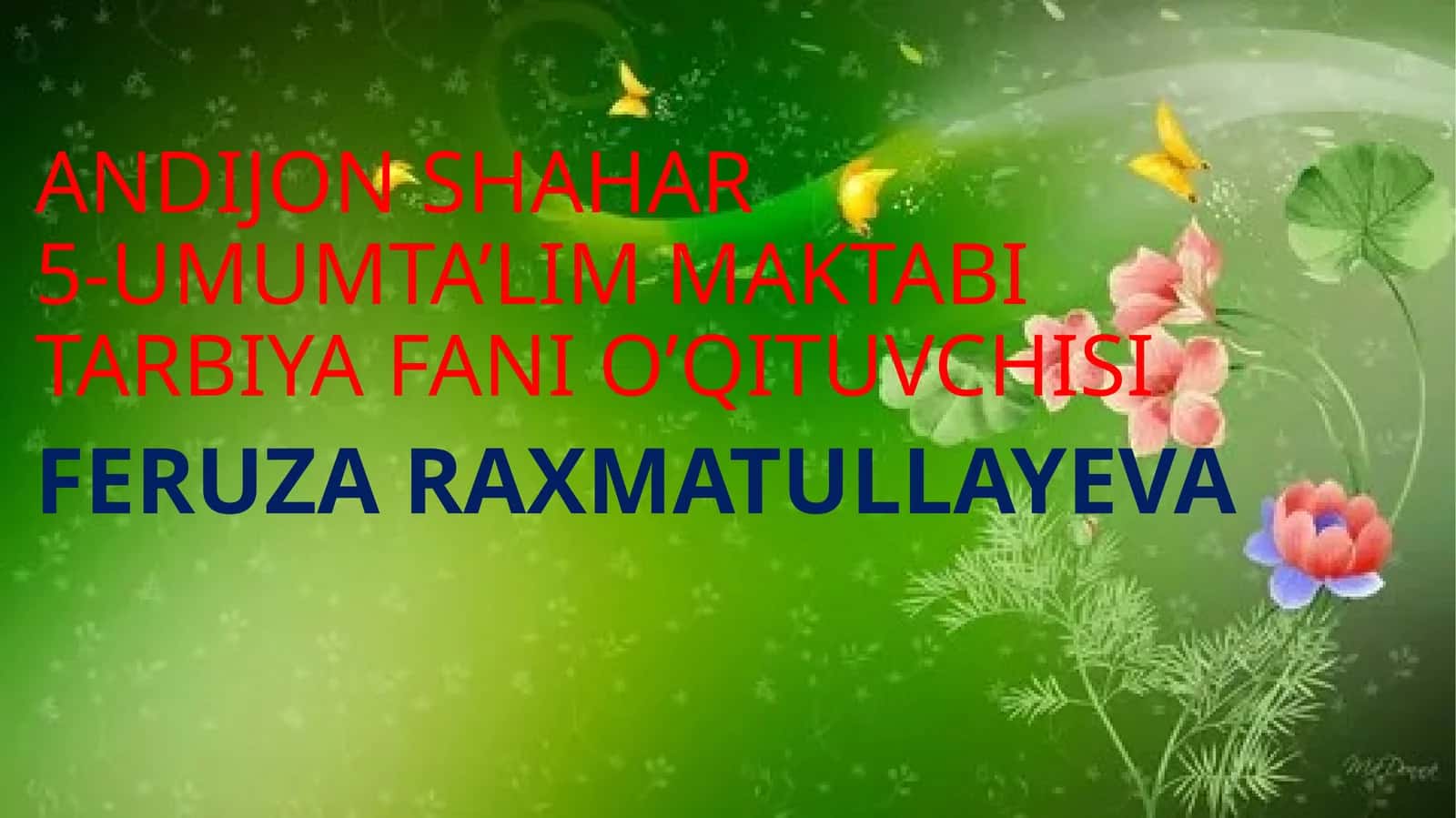 KO‘ZGA KO‘RINMAS XATARLAR