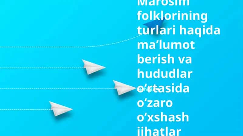 Marosim folklorining turlari