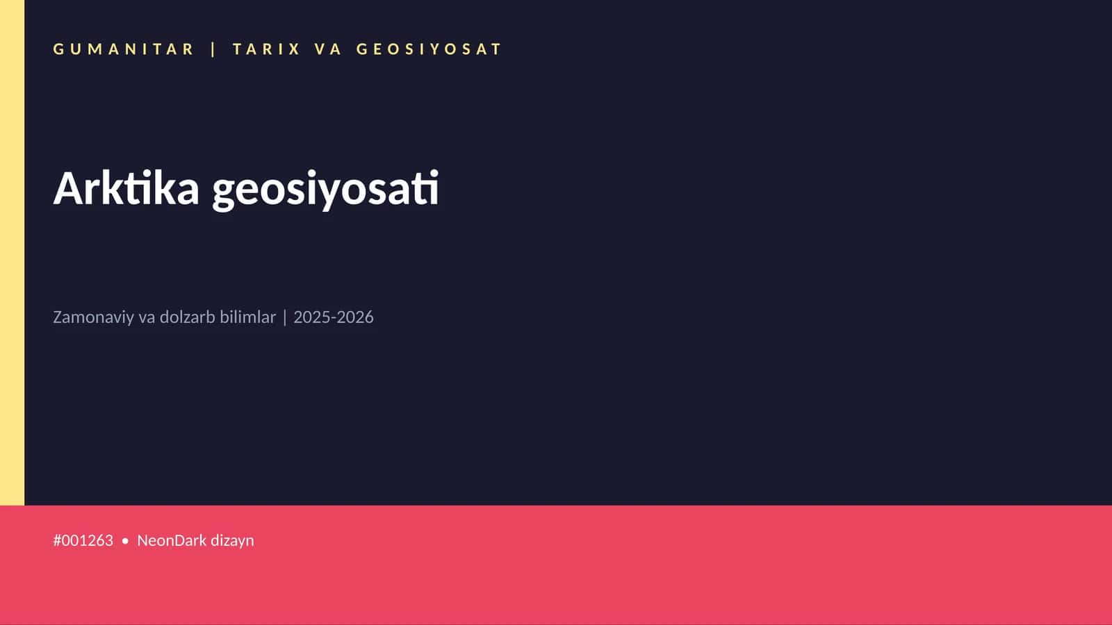 Arktika geosiyosati