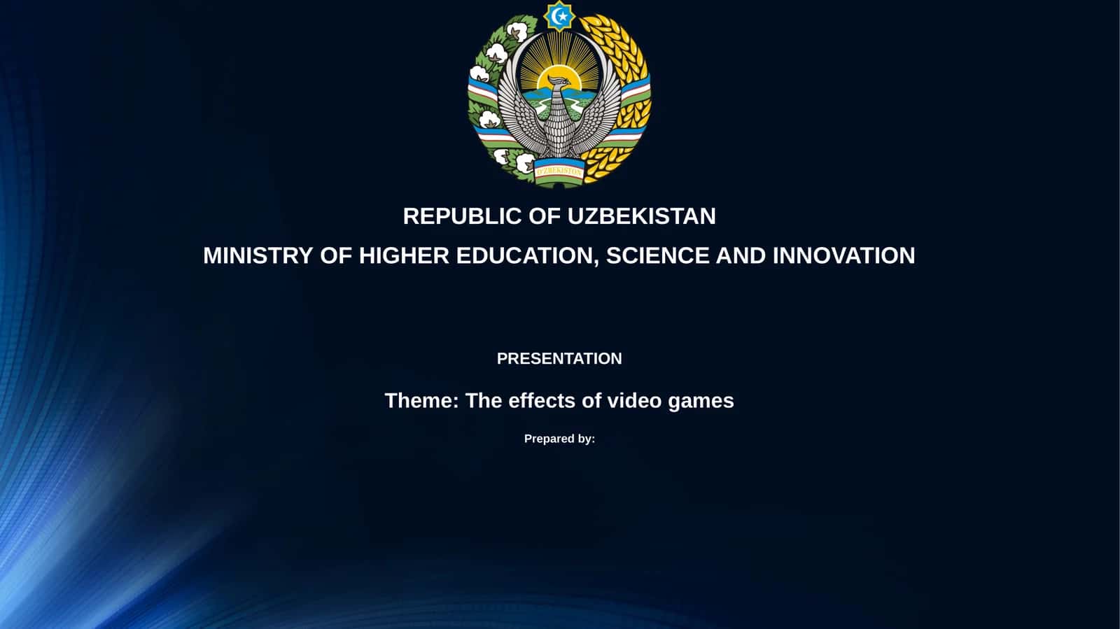 The effects of video games