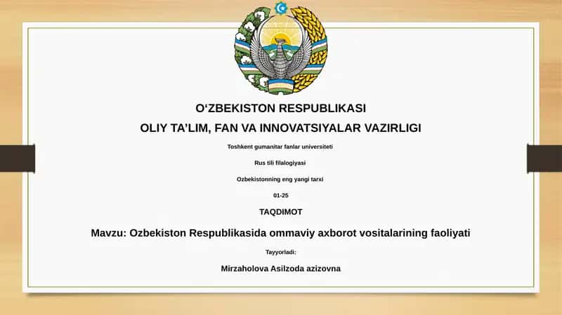 Ommaviy axborot vositalari