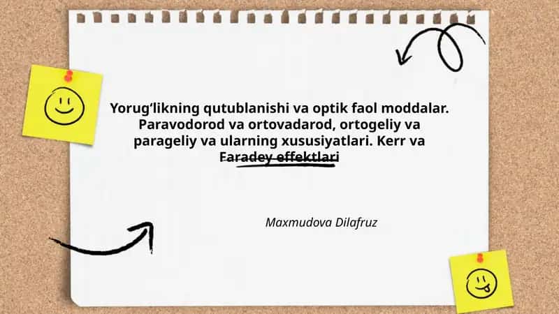 Yorugʻlikning qutublanishi va optik faol moddalar