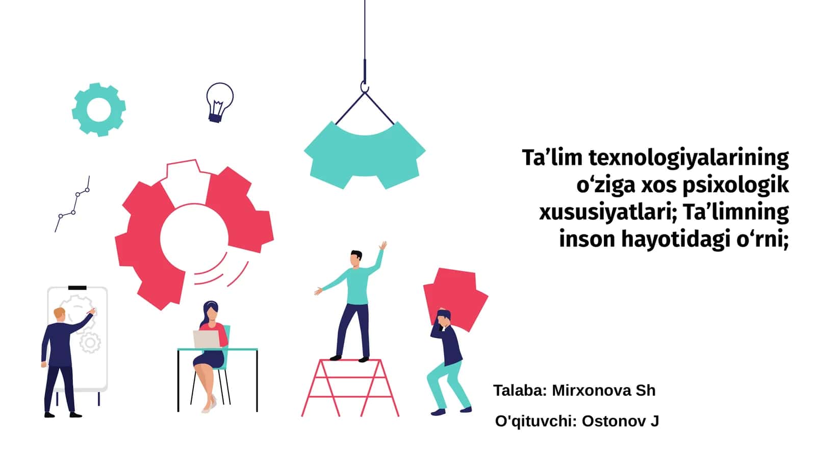 Ta’lim texnologiyalari: Asosiy tushunchalar