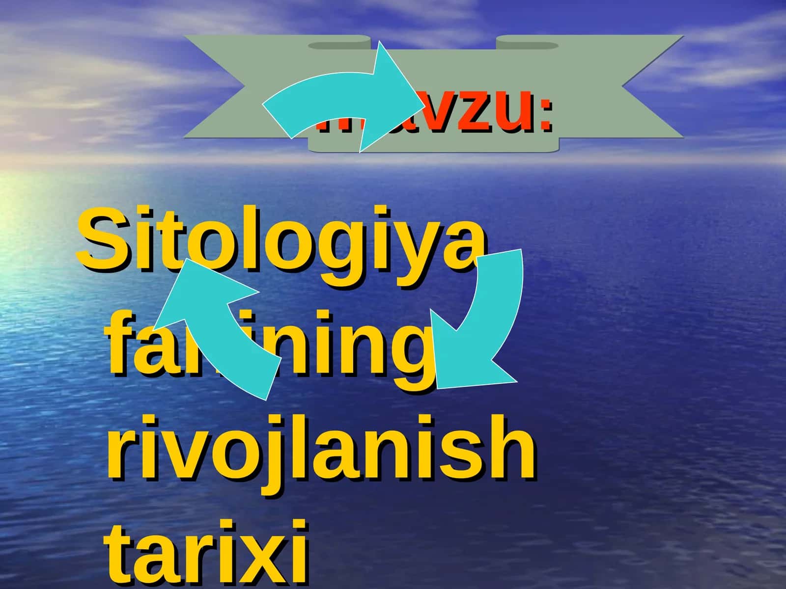 Sitologiya fanining rivojlanish tarixi