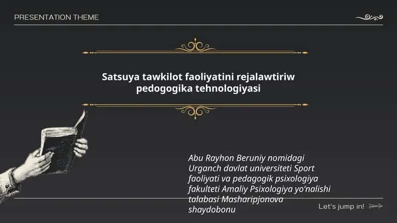 Pedagogika Teknologiyasi