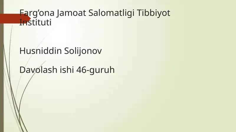 NIKOH VA OILANING AXLOQIY ASOSLARI