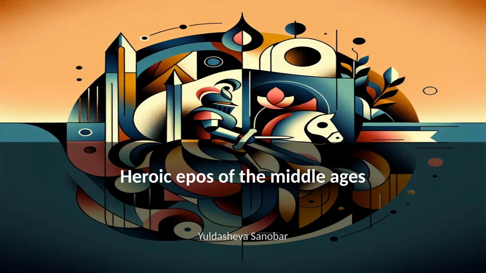 Heroic epos of the middle ages