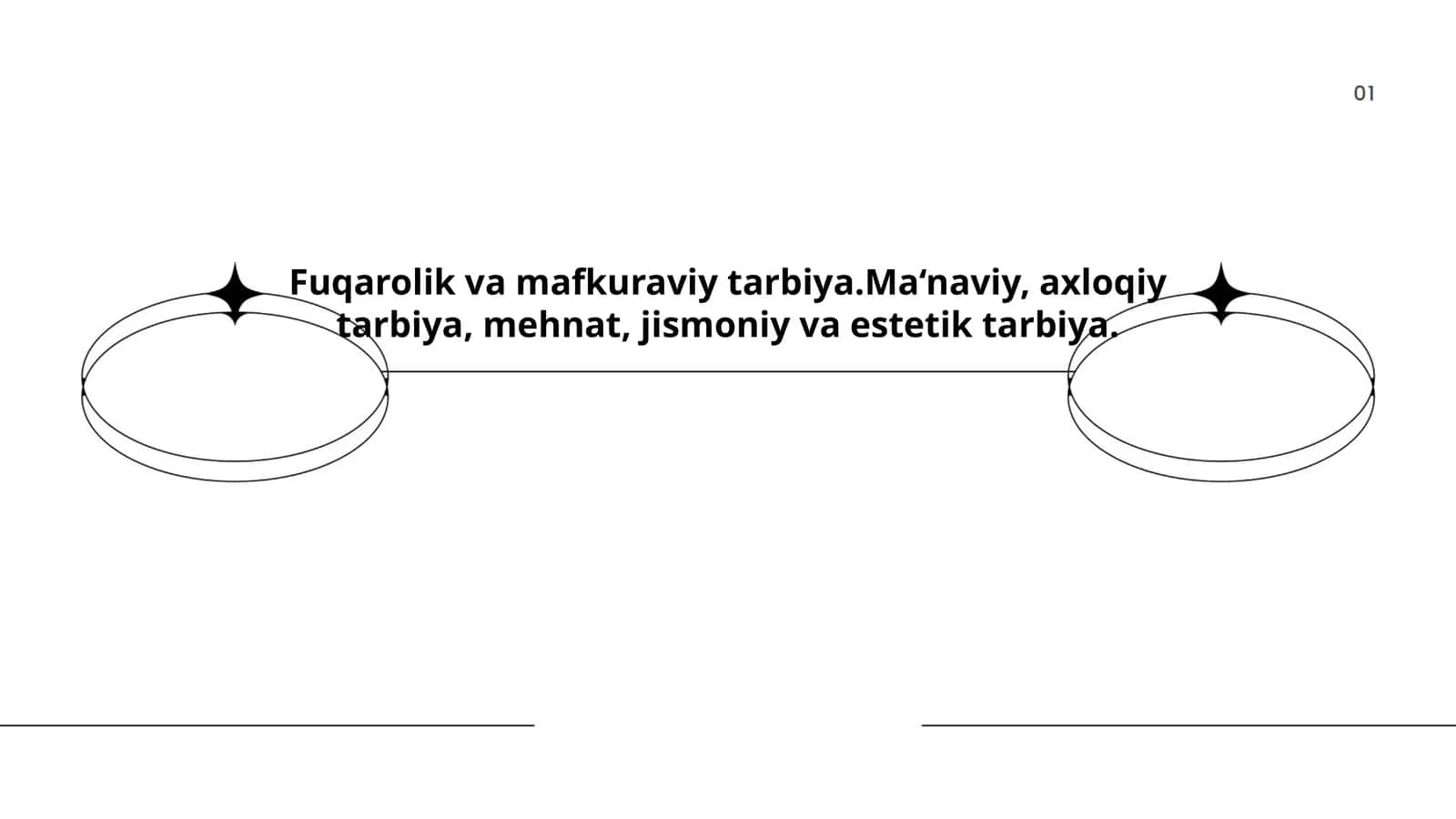 Fuqarolik va mafkuraviy tarbiya.Ma‘naviy, axloqiy tarbiya, mehnat, jismoniy va estetik tarbiya