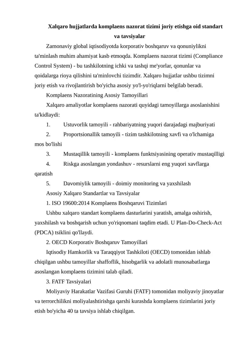 Komplaens Nazorati