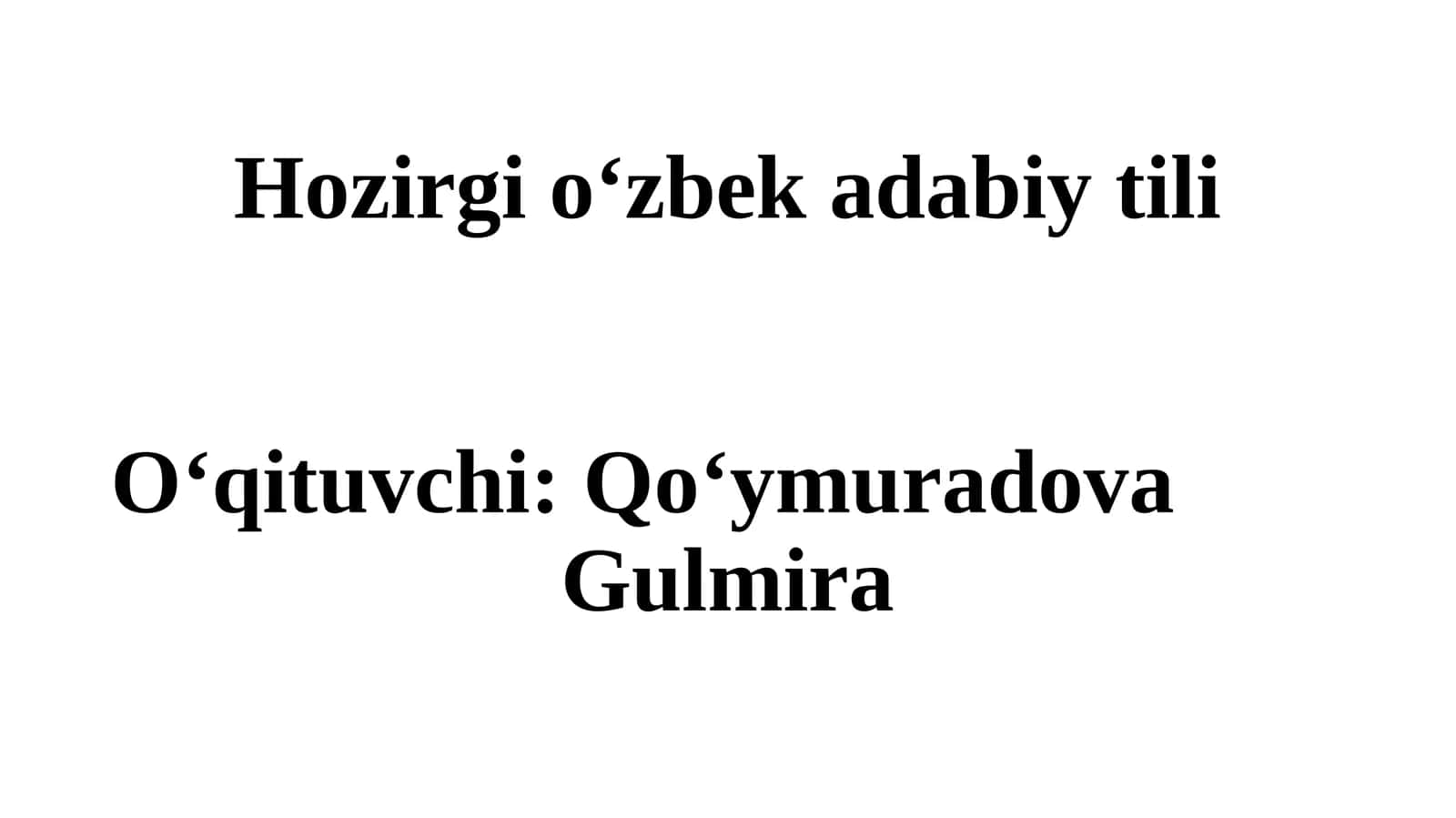 Fonetika va fonologiya. Fonema ottenkalari va ularning turlari