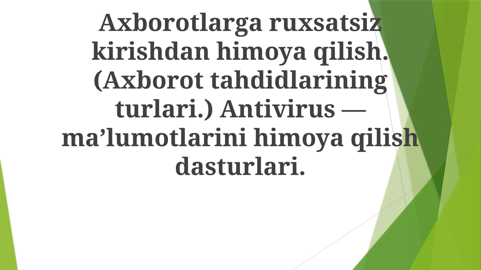 Ma'lumotlarni himoya qilish dasturlari
