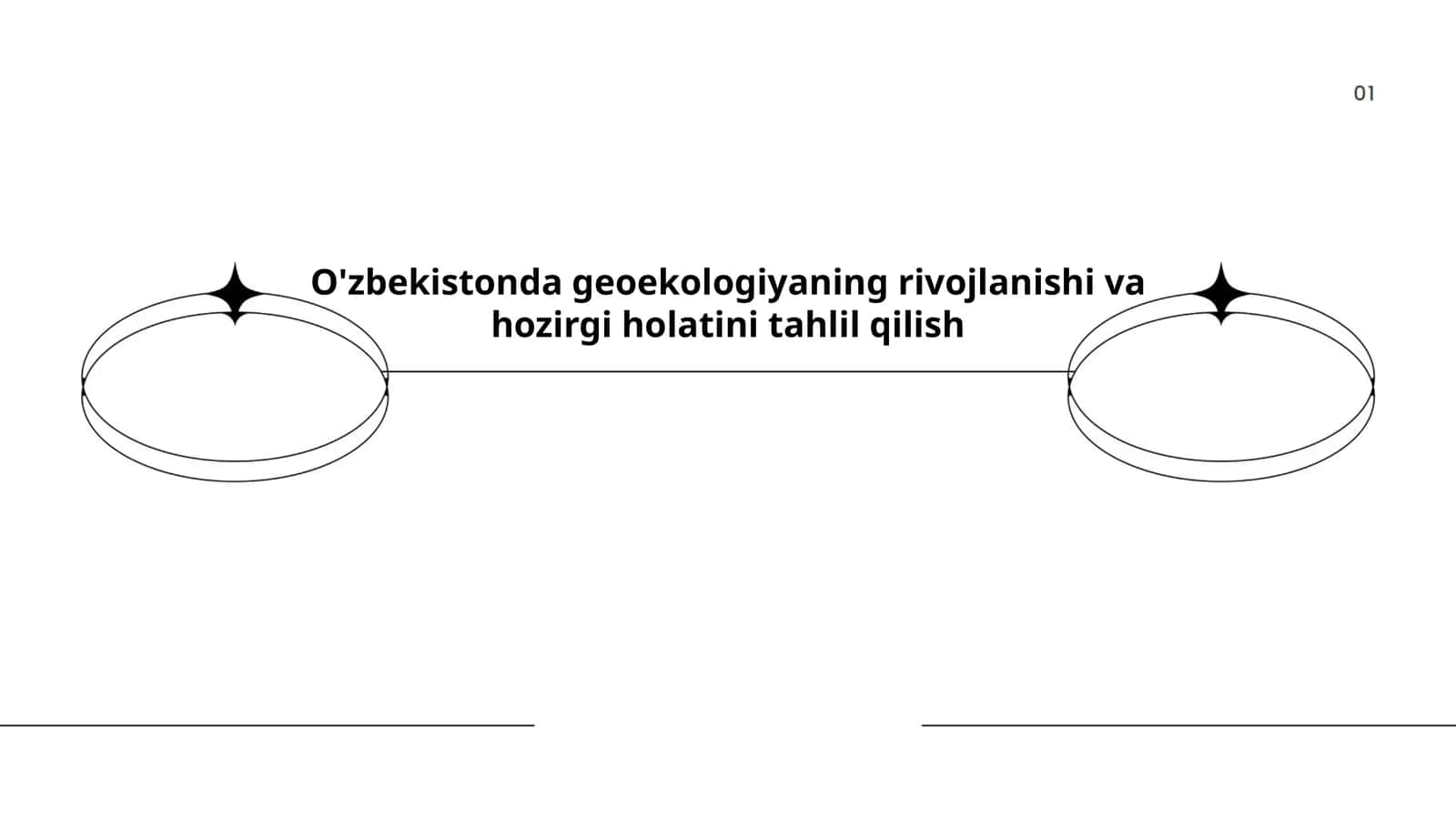 O'zbekistonda geoekologiyaning rivojlanishi va hozirgi holatini tahlil qilish