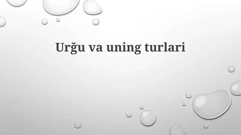 Urğuvauningturlari