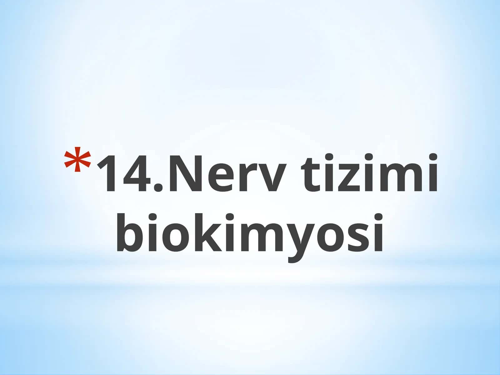 Nervtizimibiokimyosi